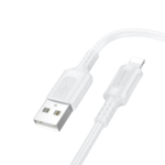 Borofone BX111 Feliz Charging & Data Cable (iP, Packaged) – White