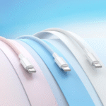 ⁦Borofone BX117 Source – كابل شحن ونقل بيانات (Type-C) – 1 متر – أبيض⁩ - الصورة ⁦3⁩