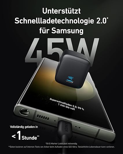 Anker 45W ETS A2643 – Ultra Fast Charging Adapter