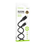 ⁦Borofone BX113 Silicone 3M Type-C to iPhone Cable | كابل بروفون BX113 سيليكون 3 متر شحن ونقل بيانات تايب سي لآيفون⁩ - الصورة ⁦4⁩