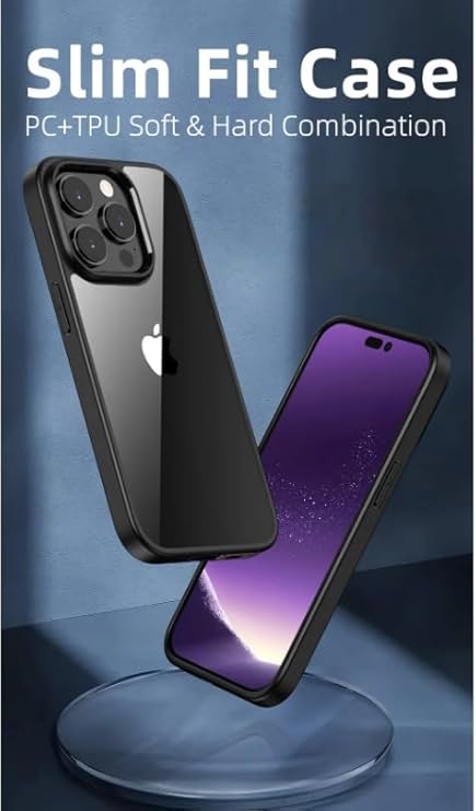 100 iPhone 12/12 Pro – Magic Mask Q-Series Back Cover | جراب شفاف - الصورة 7