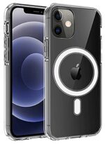 iPhone 11 – MagSafe Clear Magnetic Case | جراب شفاف