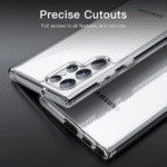 ⁦Samsung Galaxy S22 Ultra – Gear4 Advanced Shockproof Slim Case | جراب شفاف⁩ - الصورة ⁦4⁩