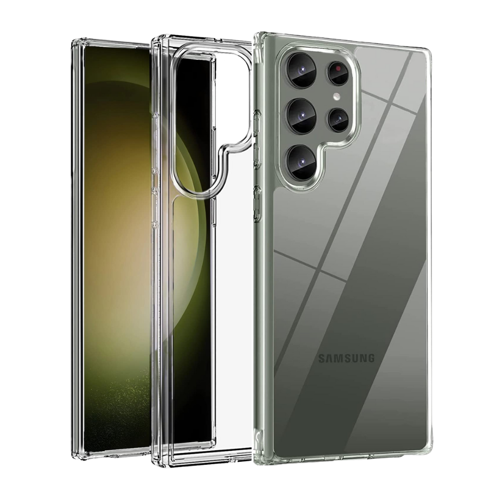 156 Samsung Galaxy S23 Ultra – Magic Mask Q-Series Back Cover | جراب شفاف - الصورة 1