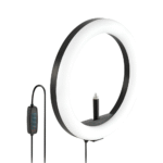 Ring Light 30cm with 3 Colors & Stand – White LED Lighting - Image 3
