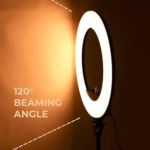 Ring Light 33cm with 3 Colors & Stand – White LED Lighting - Image 6