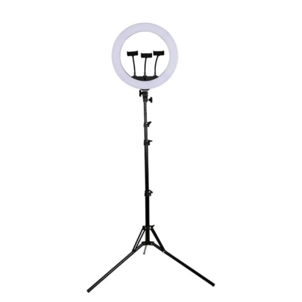 Ring Light RL-18 Professional with Stand – Adjustable LED Lighting