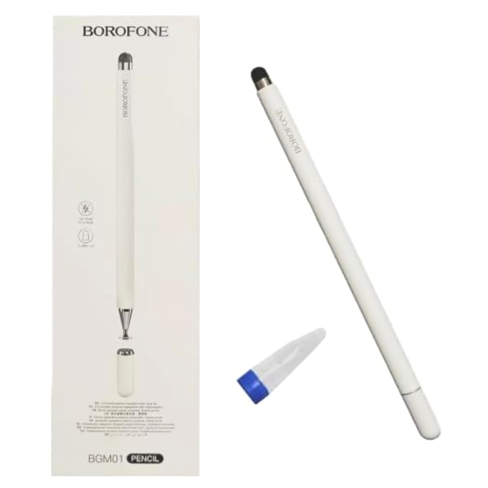 24 BGM01 Fluent Series – Universal Stylus For Touch Screens (White) - الصورة 1