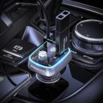 ⁦BC32 Sunlight – Car Bluetooth FM Transmitter⁩ - الصورة ⁦3⁩