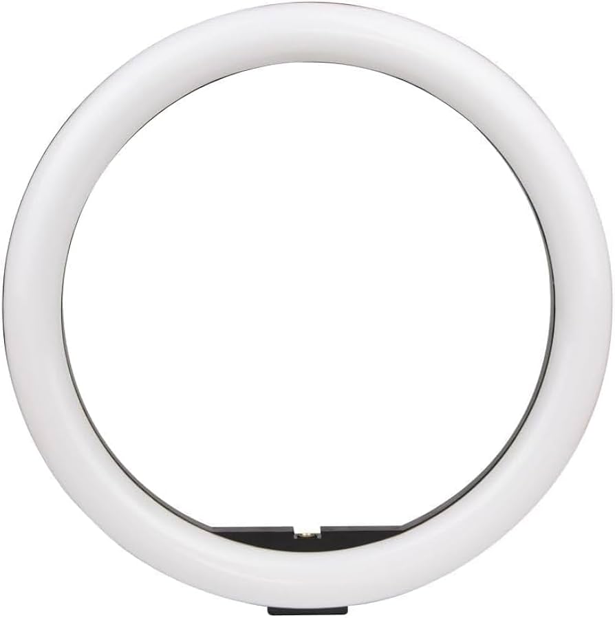41hUGxxgdiL._UF894,1000_QL80_ Ring Light 30cm with 3 Colors & Stand – White LED Lighting - الصورة 2