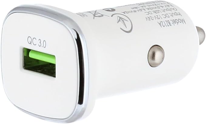 41woatVw6rL._AC_SX679_ BZ12A Lasting Power – Single Port QC3.0 In-Car Charger (Type-C) - الصورة 3