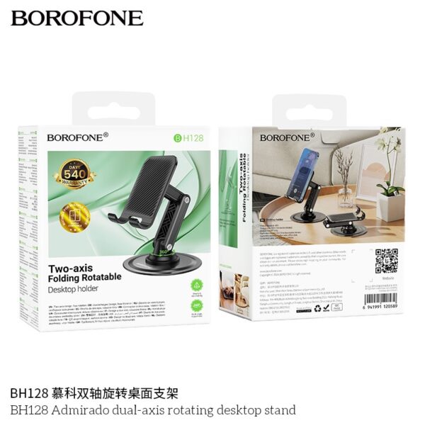 BH128 Admirado – Dual-Axis Rotating Desktop Stand