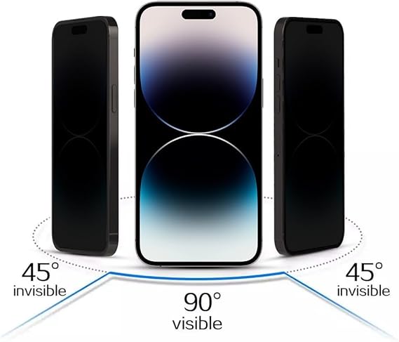 51eSe-mcq9L._AC_SX569_ Joyroom Privacy Screen Protector for iPhone 15 Pro - الصورة 2