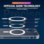 iPhone XS Max – MagSafe Clear Magnetic Case | جراب شفاف - الصورة 6