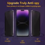 Joyroom Privacy Screen Protector for iPhone 14 Pro Max - الصورة 2