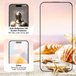 ⁦Joyroom HD Glass Protector for iPhone 16 Pro Max⁩ - الصورة ⁦2⁩