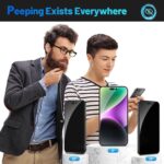 Joyroom Privacy Screen Protector for iPhone 14 Pro Max - الصورة 3