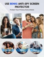 Joyroom Privacy Screen Protector for iPhone 14 Pro Max - الصورة 4
