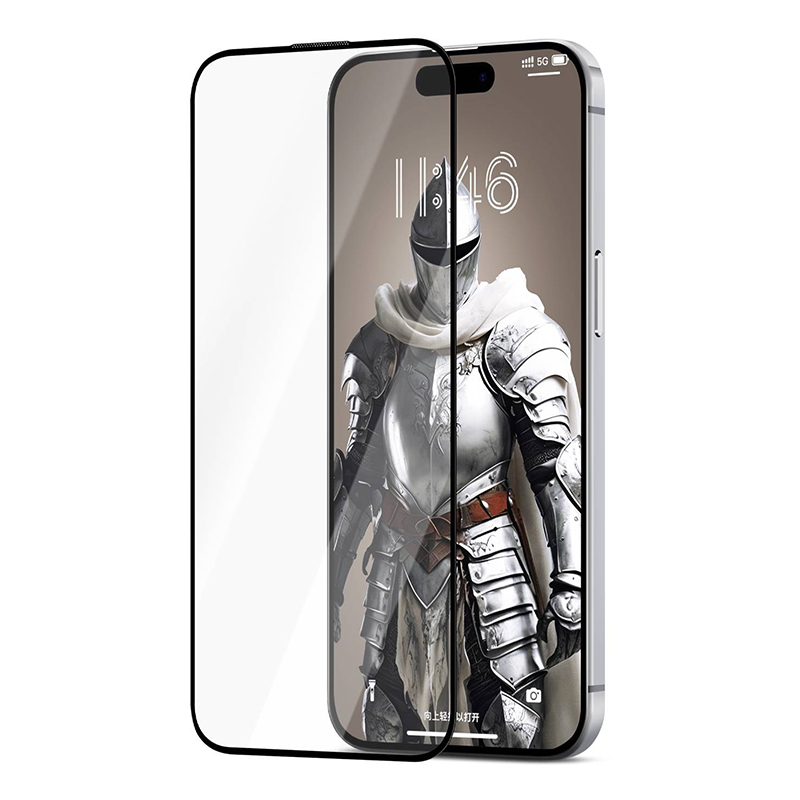 83620240821141544 Joyroom HD Glass Protector for iPhone 14 Pro Max - الصورة 1