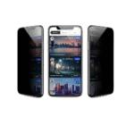 ⁦واقي شاشة زجاجي مقوى للخصوصية لهاتف iPhone 14PRO [Code: PRV-14PRO]⁩ - الصورة ⁦2⁩