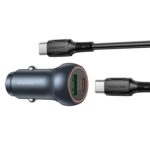 BZ32B Fresh – 48W Dual Port PD30W + QC3.0 Car Charger Set (C to C) - الصورة 5