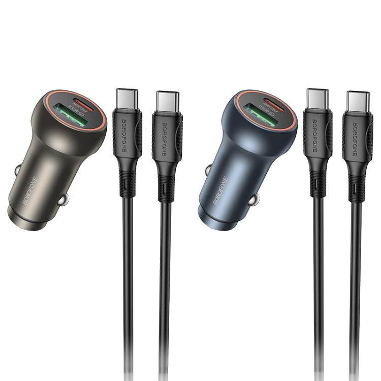 EDA0075252_B1 BZ32B Fresh – 48W Dual Port PD30W + QC3.0 Car Charger Set (C to C) - الصورة 4