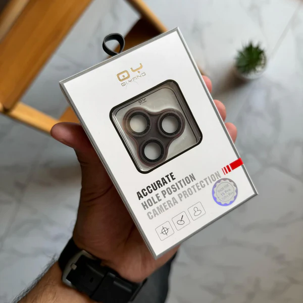 iPhone 16 Pro Max – QY Full Lens Protector | عدسة كاميرا