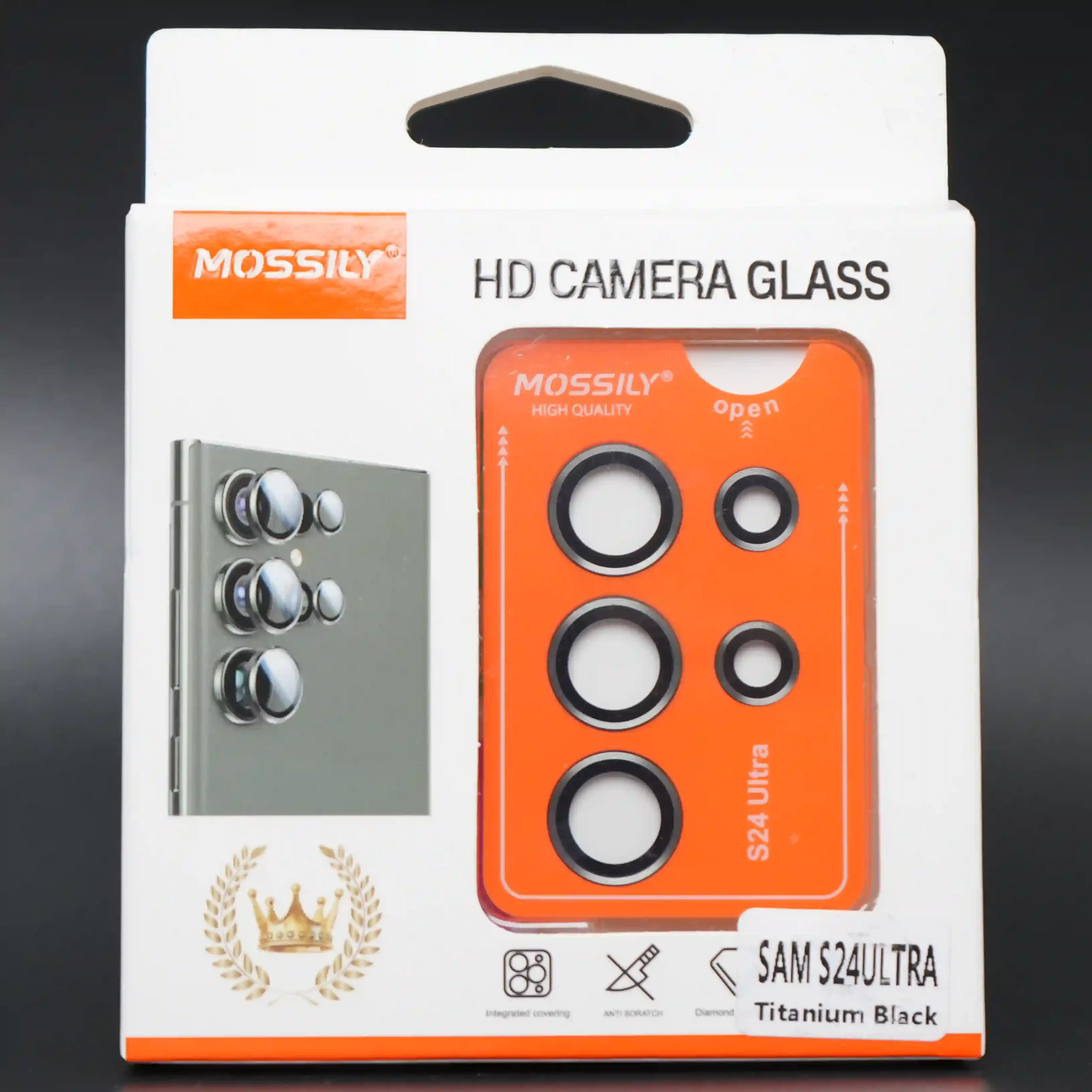 Samsung Galaxy S24 Ultra – Mossily HD Camera Lens Protector | عدسة كاميرا - الصورة 4