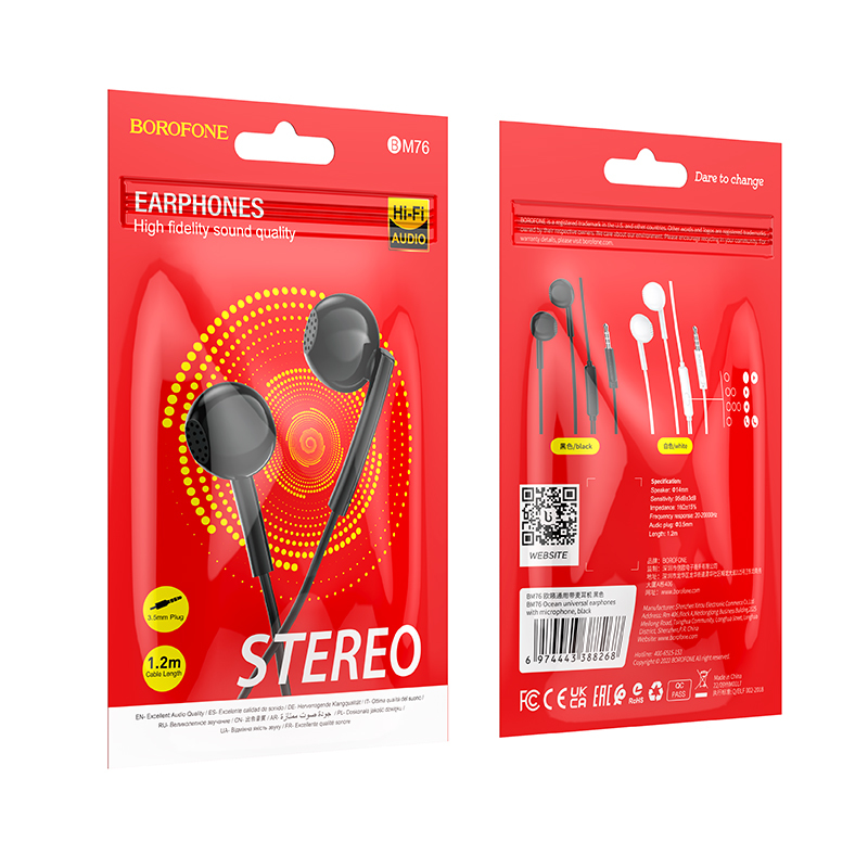 foto_add-197123 BM76 Ocean universal earphones with microphone - Image 2