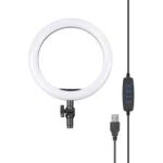 Ring Light 33cm with 3 Colors & Stand – White LED Lighting - Image 4