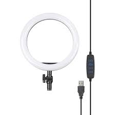 images Ring Light 33cm with 3 Colors & Stand – White LED Lighting - Image 4