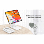 ⁦RECCI RHO-M08 Adjustable Tablet Stand – حامل تابلت معدني أنيق بثبات عالي⁩ - الصورة ⁦4⁩