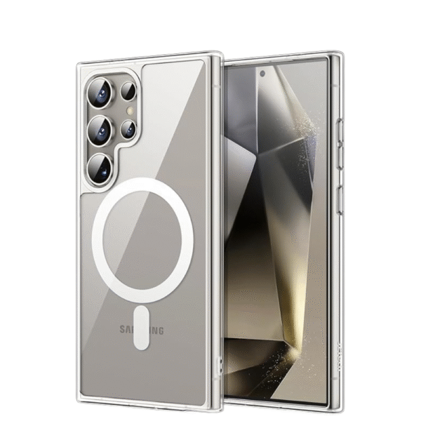 Belkin SheerForce Transparent Back Cover for Samsung Galaxy S24 Ultra | جراب شفاف بيلكن شيرفورس لهاتف سامسونج جالاكسي S24 ألترا