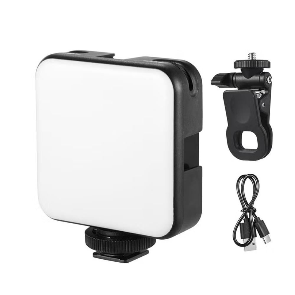 193 Plokama U80 LED Mobile Phone Light – إضاءة قوية ومتعددة الاستخدامات لتصوير احترافي في أي وقت ومكان - الصورة 1