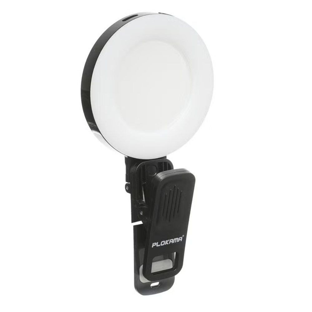 195 💡 Plokama U20 Pro LED Fill Light – إضاءة احترافية قوية ومحمولة مع ألوان RGB وشحن Type-C سريع - Image 1