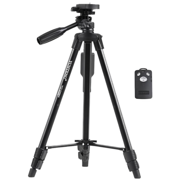 NP8810 Extendable 180° Tilt Carbon Fiber Tripod – حامل تصوير احترافي مرن وخفيف للموبايل والكاميرا