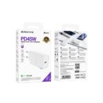 ⁦Borofone BA86A 45W شاحن سريع⁩ - الصورة ⁦2⁩