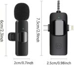 K15 Wireless Dual Microphone 3-in-1 Type-C, AUX & iPhone - الصورة 4