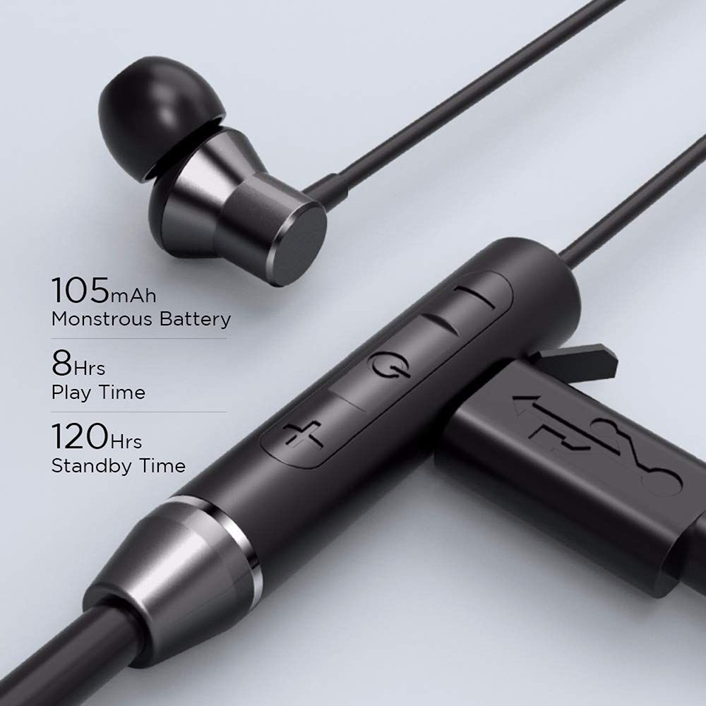 44 Lenovo HE05 Wireless Neckband Bluetooth 5.0 Earphone - الصورة 3