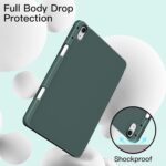 💼 Case for iPad Air 11 Inch M2 (2024) | جراب حماية آيباد إير 11 بوصة مع حامل قلم وتصميم أنيق وخفيف - الصورة 4