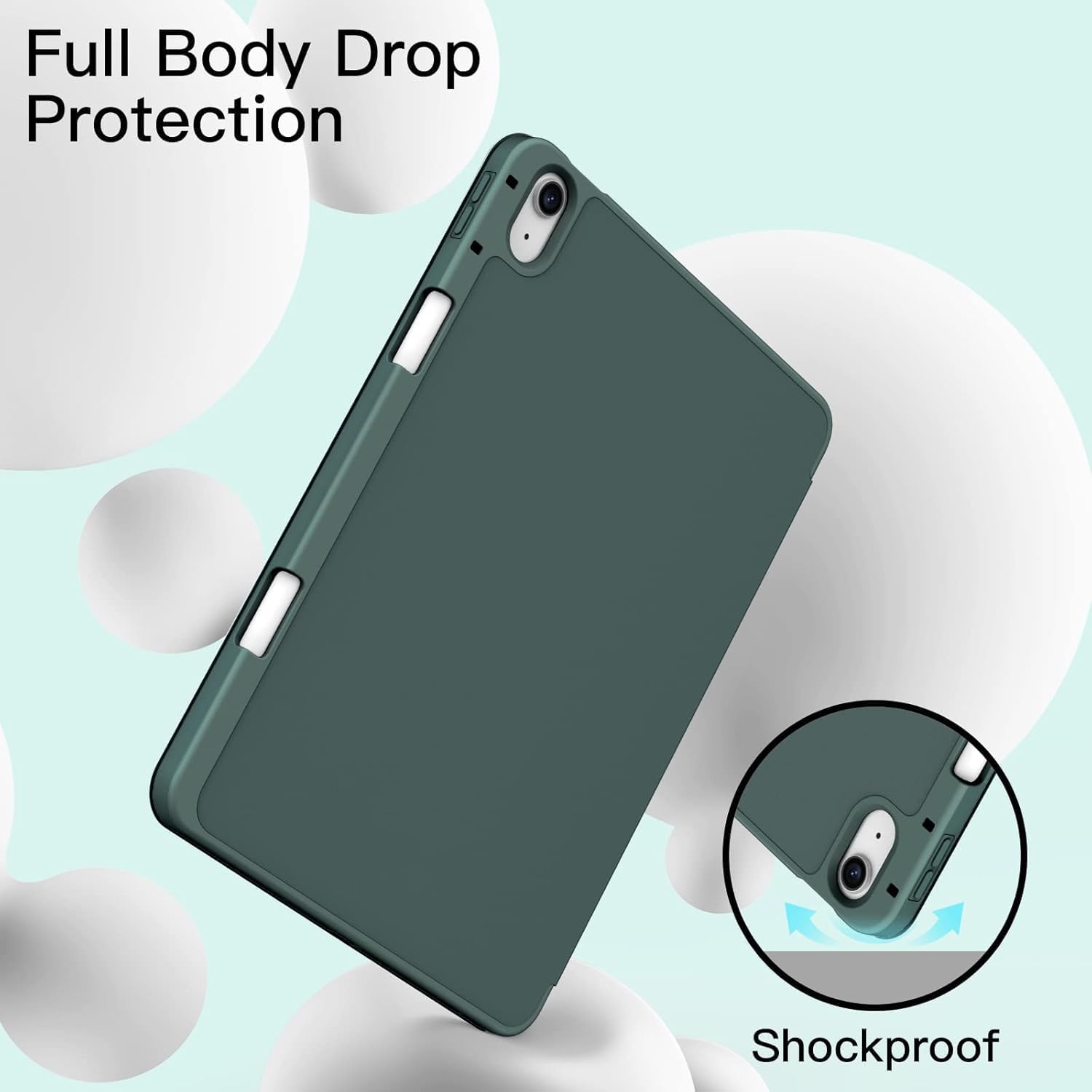 61-VdSGmg6L._AC_SL1500_ 💼 Case for iPad Air 11 Inch M2 (2024) | جراب حماية آيباد إير 11 بوصة مع حامل قلم وتصميم أنيق وخفيف - الصورة 4