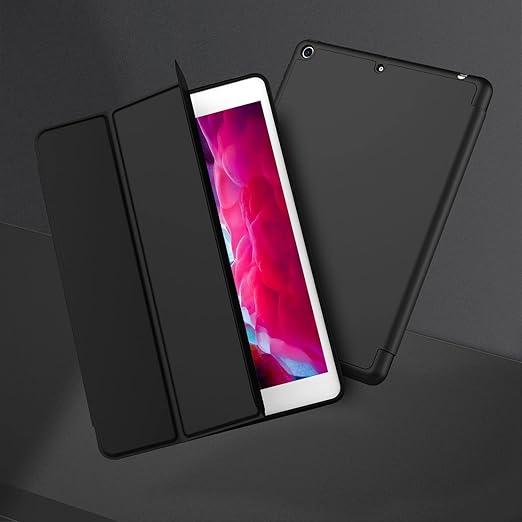616SnpAvapL._AC_SX522_ (1) iPad 9.7 Case (2018/2017) | جراب آيباد 9.7 بوصة (موديل 2018/2017) مع غطاء ذكي وحماية كاملة - الصورة 6