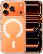 MagSafe Clear Silicone Case for iPhone 17 Pro Max | جراب شفاف سيليكون مغناطيسي لأيفون 17 برو ماكس