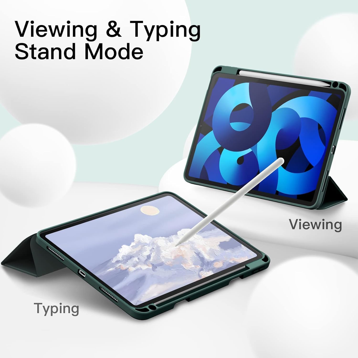 61Br2rjA2hL._AC_SL1500_ 💼 Case for iPad Air 11 Inch M2 (2024) | جراب حماية آيباد إير 11 بوصة مع حامل قلم وتصميم أنيق وخفيف - الصورة 7