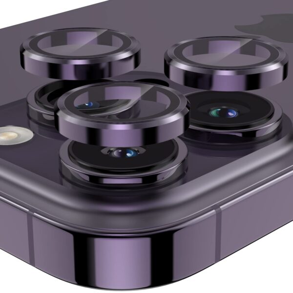 Colored Single Camera Lens Protector for iPhone 14PROMAX/15PROMAX/16PROMAX