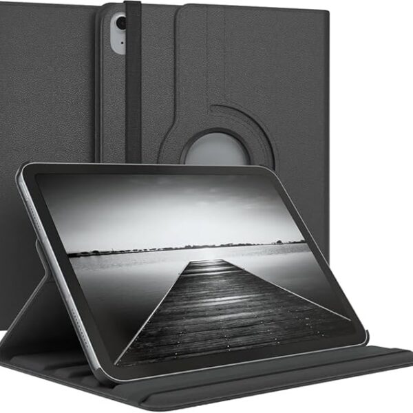 iPad Air 4 10.9 Case (2020) | جراب آيباد إير الجيل الرابع 10.9 بوصة مع خاصية الفتح التلقائي وحماية كاملة