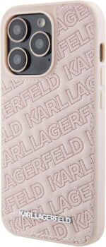 💎 Karl Lagerfeld Quilted Karl Pattern Hard Case for iPhone 16 Pro Max - الصورة 3