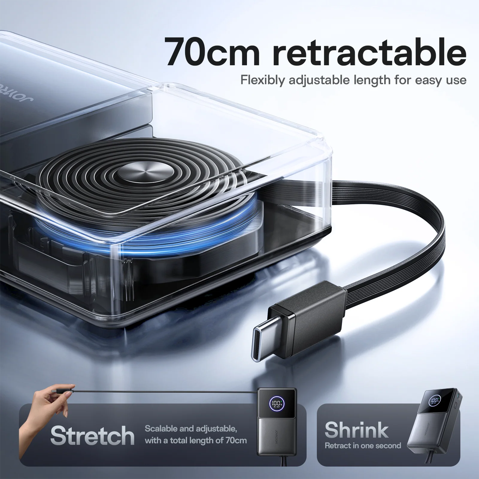 7_8681aa76-c46b-4c36-b358-313d530edb1b_1800x1800 Joyroom JR-PR1 Power Bank 10000mAh 22.5W Fast Charging - الصورة 2