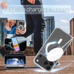 MagSafe Clear Silicone Case for iPhone 17 Pro Max | جراب شفاف سيليكون مغناطيسي لأيفون 17 برو ماكس - الصورة 4