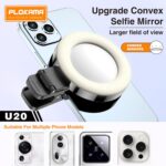 💡 Plokama U20 LED Fill Light – إضاءة قوية ومحمولة لتصوير احترافي بألوان متعددة ولمسة إبداعية - الصورة 6